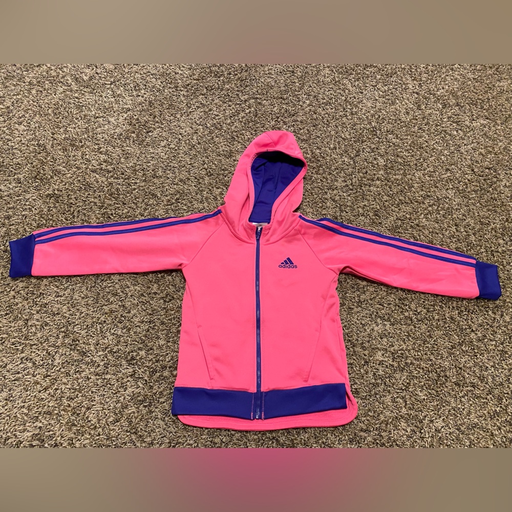 Barely worn girl’s adidas jacket
